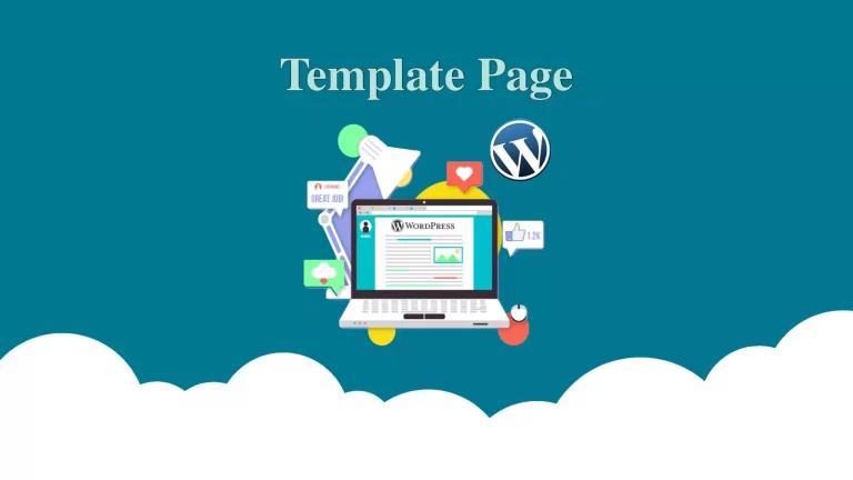 template page cho wordpress